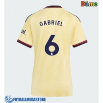 Fotballdrakt Dame Arsenal Gabriel Magalhaes #6 Tredjedrakt 2026-27 Kortermet